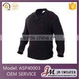 Classic Style Cotton/ Acrylic/ Woolblack Mens Military Combat Sweater thumbnail-1