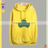 Wholesale Bulk Hoodies, Hoodies Women , Yellow High Quality Zipper-up Hoodies thumbnail-1
