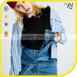 Wholesale Fashion Cool Girl uk Women Black t Shirts Printing Custom With Music Pattern thumbnail-2