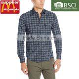 China Wholesale High Quality Flannel Custom Casual Shirt thumbnail-1