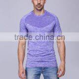 Seamless Gym Wear for Men, Seamless Fitness Mesh T Shirt thumbnail-1