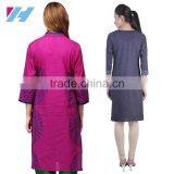 Wholesale Fitness Apparel Ladies Fancy Long Kurta thumbnail-2