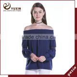 Woman top New Off Shoulder Top ladies tops and blouses SO1-008