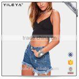 Fashion Clothes Women Denim Ripped Vintage Short Pants Skinny Jeans Shorts Mini Pants thumbnail-1