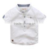 Bulk Price Children Clothes Wholesale Kids Wear Shirts Cotton Linen thumbnail-5