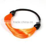 Chemical Fiber Ties Round Orange Hair Elastics Accessories Girl Women thumbnail-1