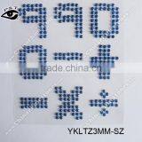 3MM Acrylic Rhinestone Stickers Numbers Pattern Sticker Decal For Decoration thumbnail-3