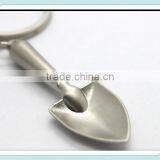 Novelty Mini Shovel Keychains Metal Spade Keyrings thumbnail-2