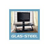 2011 Fashionable Glass LCD TV Stand WC-ST056