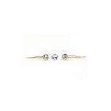 925 Sterling Silver Plating Crystal Bridal Hair Accessories Pins for Wedding