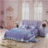 Purple Leather Bed thumbnail-1