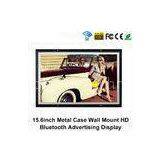 Airport Auto Loop Play Bluetooth LCD Display 1080P With Rolling Caption