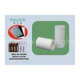 High Impact 2mm HIPS / PE Plastic Sheet Thermoforming Plastic Rolls , White / Black