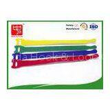 Plastic Hook and Loop Tape 150mm Length Velcro Cable Ties With Nylon Material