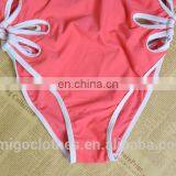 One Piece Hollow Out Plus Size Women Beach Wear Padded Bare Back Bikini thumbnail-6