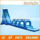 Hight quality 0.55mm PVC inflatable bouncer slide,inflatable water slide, inflatable jumping slide