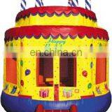 HI Giant Inflatable Birthday Cake Jumping Castle for Party Event thumbnail-2