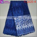 Hot Sale African Tulle Lace Fabrics FL1620 thumbnail-4