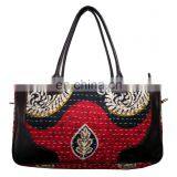 New Ethnic Indian Cotton Hand Bag Vintage Kantha Fashion Women Shoulder Bag thumbnail-2