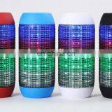 New Pulse Portable Wireless Bluetooth Speaker Support NFC Colorful 360 LED Lights U-disck and TF Card Outdoor Speaker