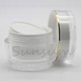 Luxury 30g Plastic Acrylic Double Wall Cream Jar for Facial Cream thumbnail-4