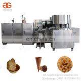High Quality Commercial Automatic Rolled Sugar Biscuit Waffle Cones Baking Making Production Line Icecream Cone Machinery Price