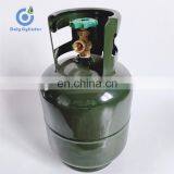 Mexico 10KG Refillable LPG Gas Cylinder Propane Cylinder With DOT Certificate thumbnail-2