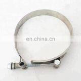 Genuine Quality Diesel Engine Spare Parts Stainless Steel 140312 T-Bolt Clamp for Truck