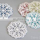 Portable OEM Printing Drink Coasters Unique Coffee Customized Coloful Felt Fabric Placemat Coaster thumbnail-3