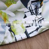 2019 Cotton Infant off Shoulder Yellow Top + Girls Floral Bee Print Rompers Set Infant Romper 2Pcs/Set thumbnail-5