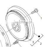 For Kubota Diesel Engine V2003 15221-6382-0 Gear Ring 1522163820 15221-6382-0 thumbnail-1