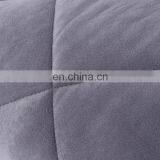 Amazon Hot Selling High Quality Diamond Pattern Rhombic Grid Minky Weighted Blanket Adjustable Weighted Blanket thumbnail-3