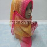 S807 New arrival fashion muslim square scarves
