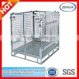 EU Standard Collapsible Metal Storage Wire Mesh Cage thumbnail-1