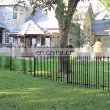 High Quality Outdoor Security Fence Powder Coated Zinc Steel Fence Spear Top Fencing thumbnail-5