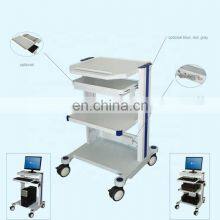 Factory OEM 3 Layer Equipment Computer Trolley for Hospital thumbnail-3