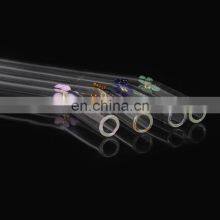 Release Customised Environmental Reusable Transparent Cute Borosilicate Glass Smoothie Straws thumbnail-3