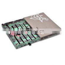 Best Sale White Card Folding Paper Box For Professional Makeup Brushes Set