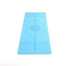 Thick Pu Rubber Yoga Mat With Alignment Line For Women thumbnail-1