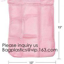 Mesh Laundry Bag Heavy Duty Drawstring Bag, Factories, College, Dorm, Travel Apartment Blouse, Hosiery, Stocking, Underwear Bags thumbnail-5