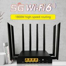 MTK7621 256MB RAM Wifi6 1800Mbps 4G 5G CPE Router Wifi Gigabit With SIM Card Slot