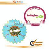 2013 Hot Product Promotion Gifts Pvc Rubber Coaster