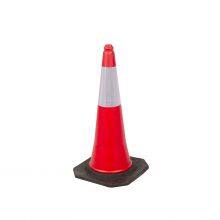 100cm Saudi Hot-selling Reflective Traffic Control Safety Road Cone thumbnail-2