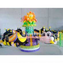 Zhongshan Tai Le Amusement Guangdong FRP Children's Machinery Class of Small and Medium-sized Indoor and Outdoor Waterproof Hydraulic Pneumatic Lift Rotation Small Aircraft Rotation thumbnail-3
