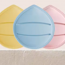 Super Thick 4mm Rubycell Marshmallow Powder Puff Liquid Makeup Puff Professional Makeup Blender Sponge Puff With Ribbon thumbnail-3