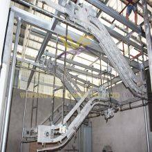 China Quarter Carcass Slope Lifting Machine Cow Abattoir Equipment Butchery Equipment Beef Processing Machine thumbnail-3