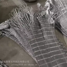 Stainless Steel Woven Flexible Zoo Cages Mesh Fence Wire Rope Cable Netting thumbnail-4