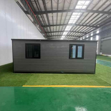XH Australian Standard 20ft Steel Shipping Container Luxury Modular Outdoor One-Level House Expandable Container for Sale thumbnail-3