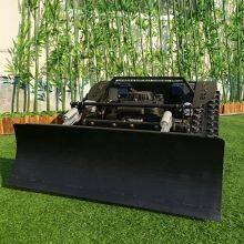 CE EPA Euro 5 Gasoline Engine Fast Weeding Tracked Remote Control Mowing Robot thumbnail-3