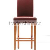 wooden high quality bar chair